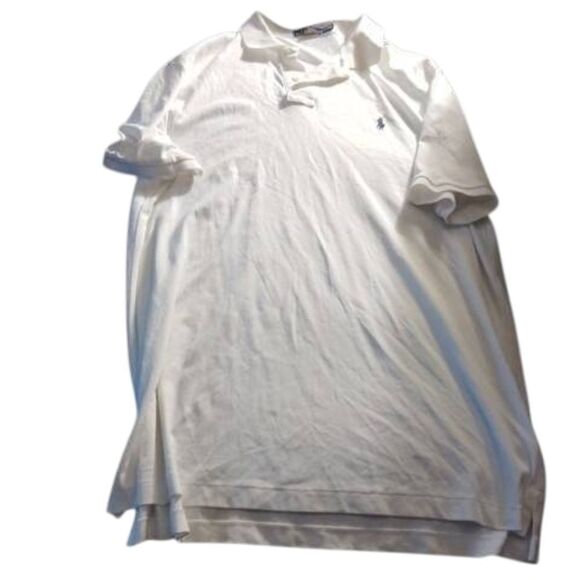 Polo by Ralph Lauren White Classic Polo Shirt - Picture 1 of 4